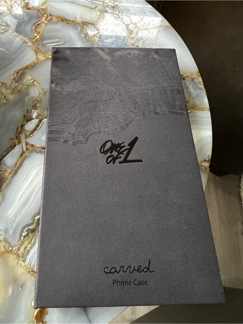 Carved Live Edge I phone 13 pro Case - Picture 6 of 6